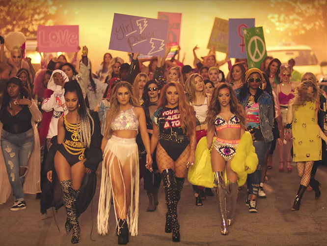 Derroche de 'Power' feminista, con Little Mix conviertidas en las
