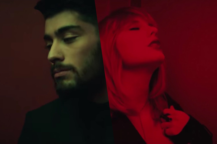  Zayn & Taylor Swift, bien separados en el vídeo de ‘I Don’t Wanna Live Forever’