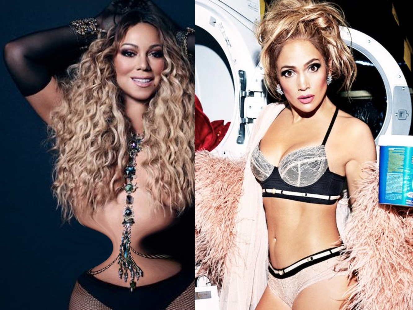 Jennifer Lopez brilla y Mariah Carey hace el ridículo en el último número de Paper
