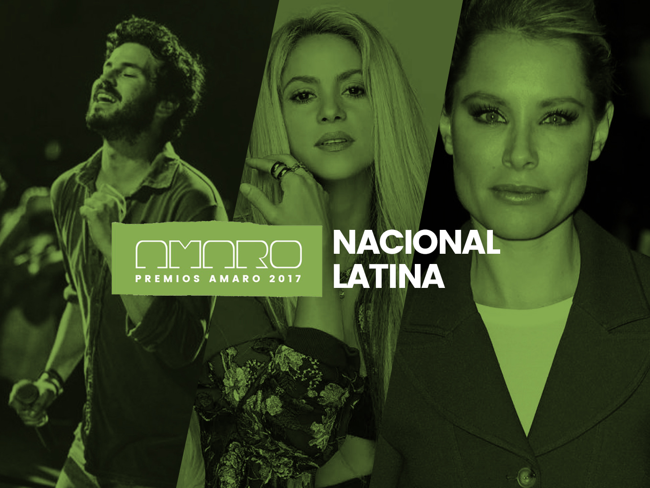 Premios Amaro 2017 | Ganadores en las categorías Nacional / Latina