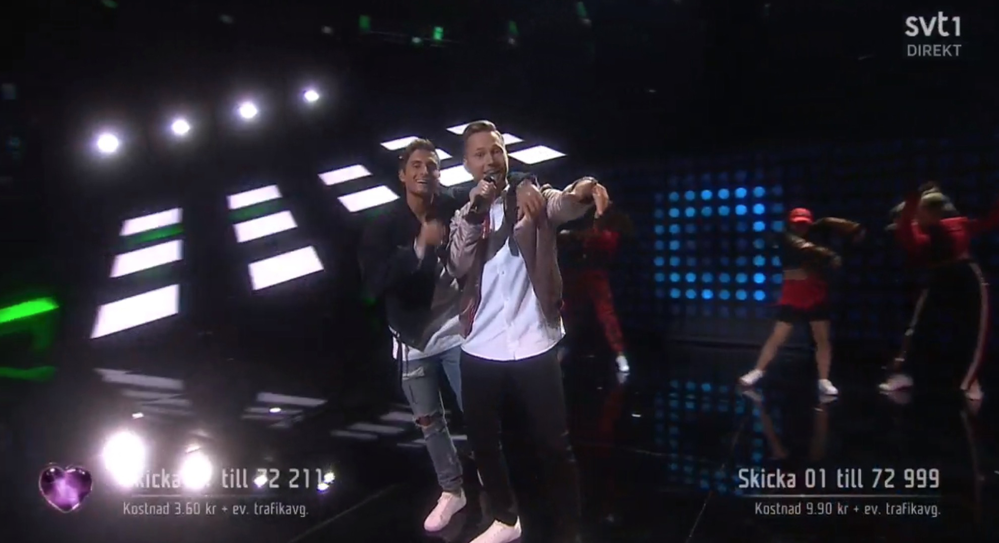 Melodifestivalen 2018 Segunda semifinal Odi O'Malley