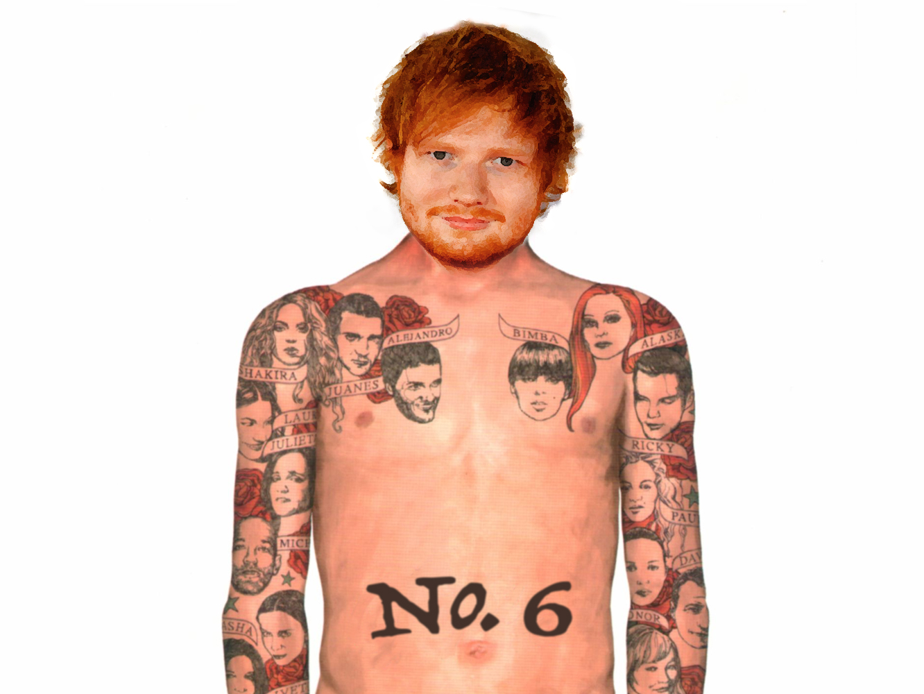 Ed Sheeran Desnudo