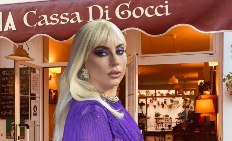  ‘House Of Gucci’ pasa a ser una trattoria napolitana en la mente de Lady Gaga desde hoy